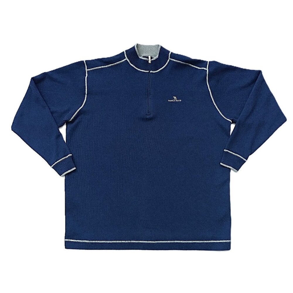 PEBBLE BEACH Performance Men's Pullover Sweater. Plus Size XXL